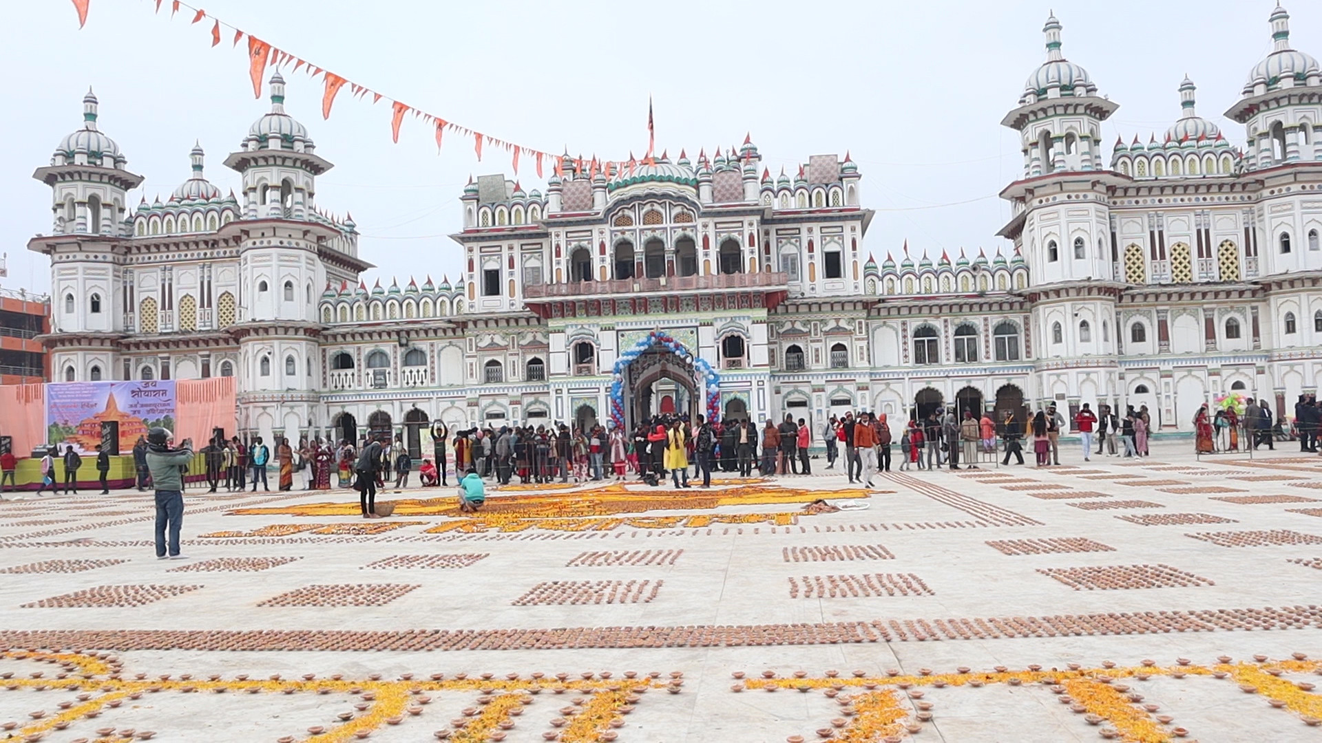 अयोध्यामा राममन्दिरको प्राणप्रतिष्ठा, जनकपुरमा सवा लाख दीप प्रज्वलनको तयारी